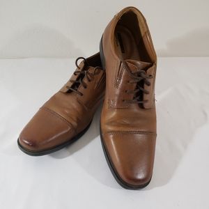 COLLECTION BY CLARKS OXFORDS BROWN LEATHER 10M